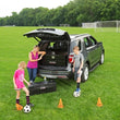 Load image into Gallery viewer, Deezee Universal Tool Box - Red Chest Black BT 37In - Side View