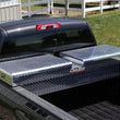 Load image into Gallery viewer, Deezee Universal Tool Box - Red Crossover - Double BT Alum Full Size - Side View