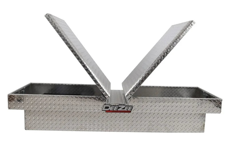 Deezee Universal Tool Box - Red Crossover - Double BT Alum Full Size - Additional View 6
