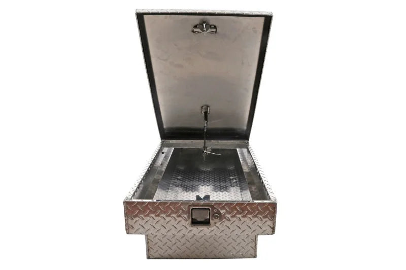 Deezee Universal Tool Box - Red Crossover - Double BT Alum Full Size - Additional View 7