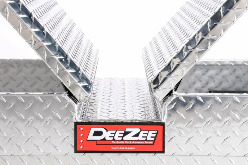 Deezee Universal Tool Box - Red Crossover - Double BT Alum Mid Size - Additional View 6