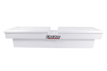 Load image into Gallery viewer, Deezee Universal Tool Box - Red Crossover - Double BT Alum (White) - Main Product View