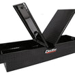 Load image into Gallery viewer, Deezee Universal Tool Box - Red Crossover - Double Black BT Full Size - Back View