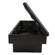 Load image into Gallery viewer, Deezee Universal Tool Box - Red Crossover - Single Lid Black BT - Additional View 6