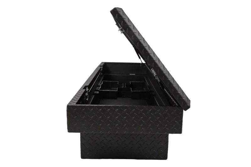Deezee Universal Tool Box - Red Crossover - Single Lid Black BT - Additional View 6