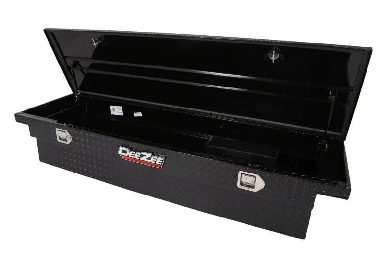 Deezee Universal Tool Box - Red Crossover - Single Lid Black BT (Low) - Additional View 5