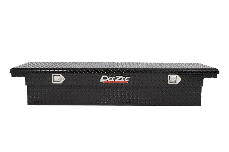 Deezee Universal Tool Box - Red Crossover - Single Lid Black BT (Low) - Additional View 7