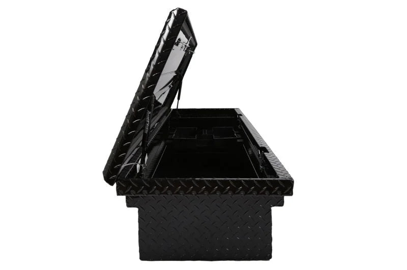 Deezee Universal Tool Box - Red Crossover - Single Lid Black BT (Low) - Additional View 9
