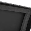 Load image into Gallery viewer, Deezee Universal Tool Box - Red Crossover - Single Lid Black BT (Low/Txt Blk) - Back View