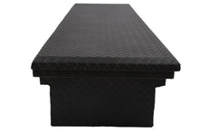 Load image into Gallery viewer, Deezee Universal Tool Box - Red Crossover - Single Lid Black BT (Low/Txt Blk) - Additional View 6