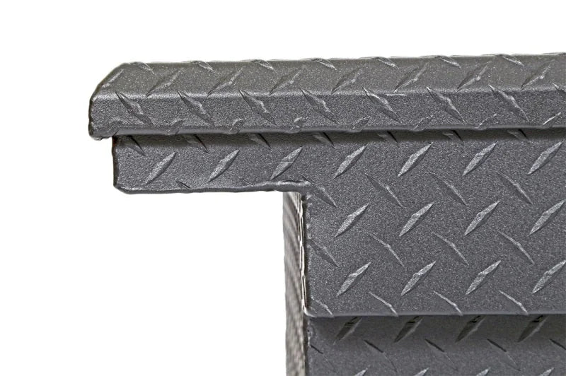 Deezee Universal Tool Box - Red Crossover - Single Lid Black BT (Low/Txt Blk) - Additional View 7