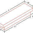 Load image into Gallery viewer, Deezee Universal Tool Box - Red Crossover - Single Lid Black BT (Low/Txt Blk) - Additional View 9