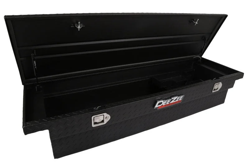 Deezee Universal Tool Box - Red Crossover - Single Lid Black BT (Low/Txt Blk) - Additional View 10