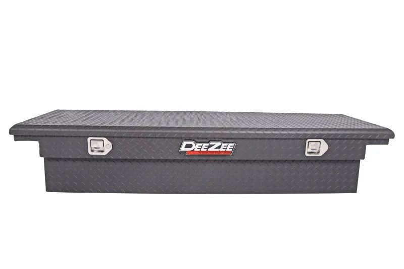 Deezee Universal Tool Box - Red Crossover - Single Lid Black BT (Low/Txt Blk) - Additional View 13