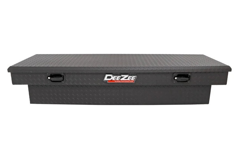 Deezee Universal Tool Box - Red Crossover - Single Lid Black BT (Txt Blk) - Main Product View