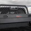 Load image into Gallery viewer, Deezee Universal Tool Box - Red Crossover - Single Lid Black BT (Txt Blk) - Back View