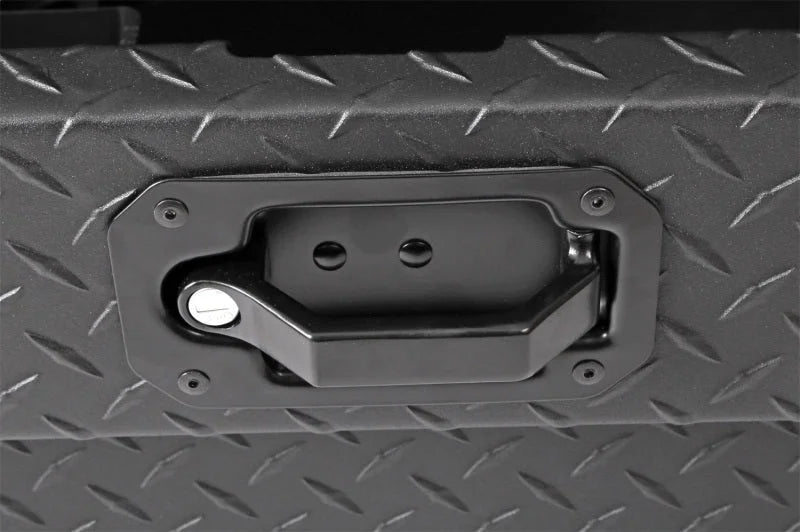 Deezee Universal Tool Box - Red Crossover - Single Lid Black BT (Txt Blk) - Additional View 10
