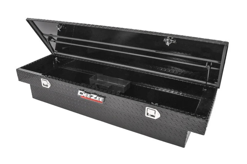 Deezee Universal Tool Box - Red Crossover - Single Lid Black BT Full Size - Additional View 6