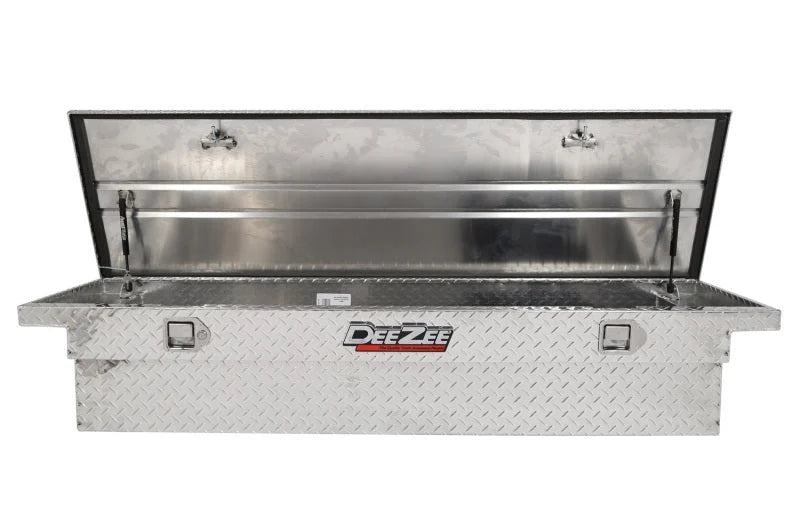 Deezee Universal Tool Box - Red Crossover - Single Lid BT Alum - Additional View 6