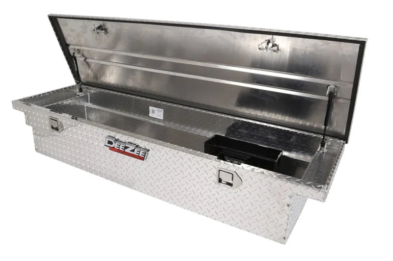 Deezee Universal Tool Box - Red Crossover - Single Lid BT Alum - Additional View 7