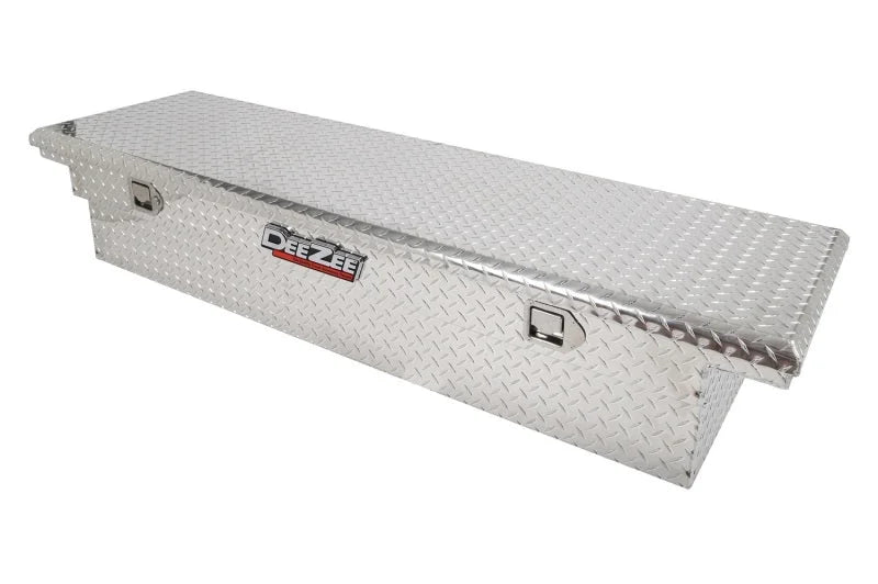 Deezee Universal Tool Box - Red Crossover - Single Lid BT Alum - Additional View 10