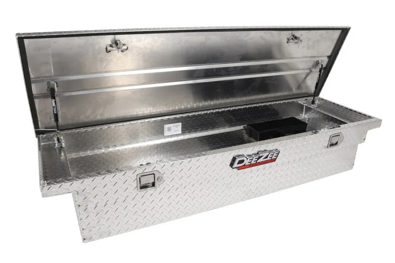 Deezee Universal Tool Box - Red Crossover - Single Lid BT Alum - Additional View 13