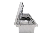 Load image into Gallery viewer, Deezee Universal Tool Box - Red Crossover - Single Lid BT Alum (Low) - Installation View