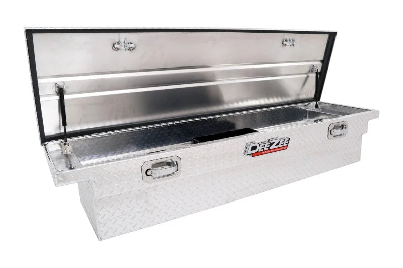 Deezee Universal Tool Box - Red Crossover - Single Lid BT Alum (Low) - Additional View 5