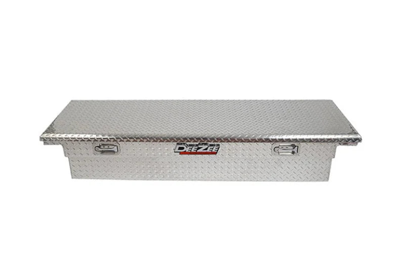 Deezee Universal Tool Box - Red Crossover - Single Lid BT Alum (Low) - Additional View 6