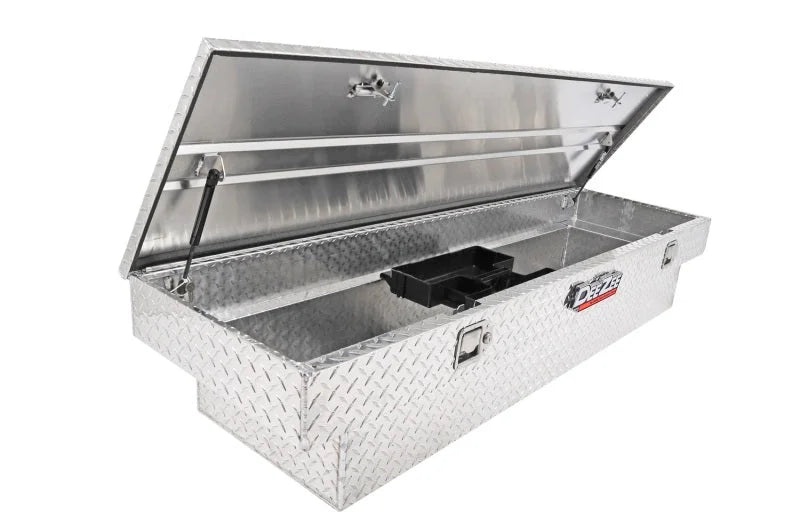 Deezee Universal Tool Box - Red Crossover - Single Lid BT Alum Full Size - Additional View 10
