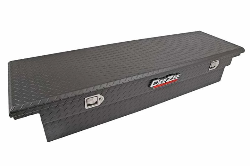Deezee Universal Tool Box - Red Crossover - Single Lid BT Alum Full Size - Additional View 13