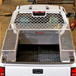 Load image into Gallery viewer, Deezee Universal Tool Box - Red Crossover - Single Lid BT Alum Full Size (Deep) - Back View