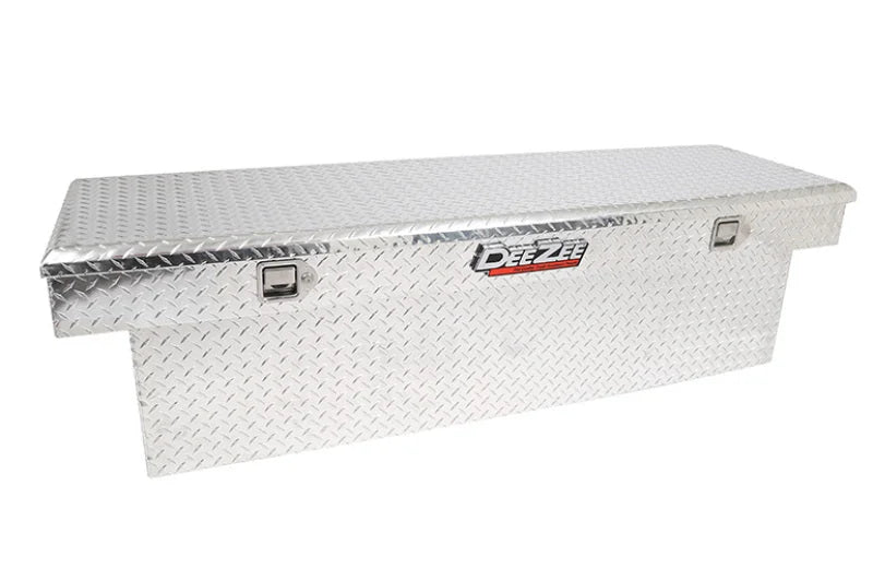Deezee Universal Tool Box - Red Crossover - Single Lid BT Alum Full Size (Deep) - Additional View 9