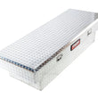 Load image into Gallery viewer, Deezee Universal Tool Box - Red Crossover - Single Lid BT Alum Mid Size - Installation View