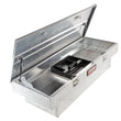 Load image into Gallery viewer, Deezee Universal Tool Box - Red Crossover - Single Lid BT Alum Mid Size - Additional View 5
