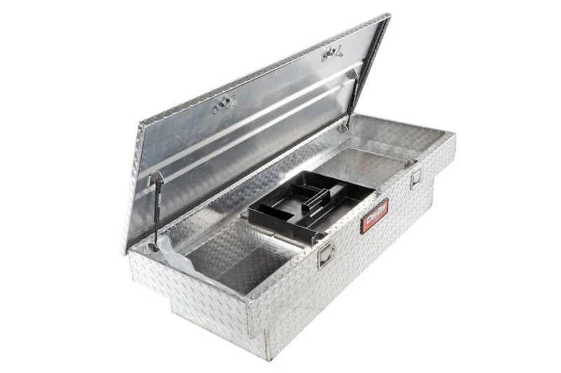 Deezee Universal Tool Box - Red Crossover - Single Lid BT Alum Mid Size - Additional View 5