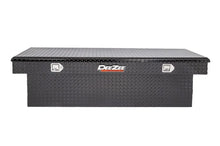 Load image into Gallery viewer, Deezee Universal Tool Box - Red Crossover - Single Lid Black BT (Deep Black) - Side View