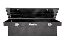 Load image into Gallery viewer, Deezee Universal Tool Box - Red Crossover - Single Lid Black BT (Deep Black) - Installation View