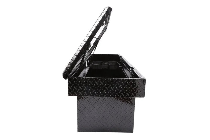 Deezee Universal Tool Box - Red Crossover - Single Lid Black BT (Deep Black) - Additional View 5