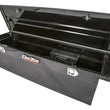 Load image into Gallery viewer, Deezee Universal Tool Box - Red Crossover - Single Lid Black BT (Deep Low) - Side View