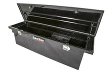 Load image into Gallery viewer, Deezee Universal Tool Box - Red Crossover - Single Lid Black BT (Deep Low) - Side View