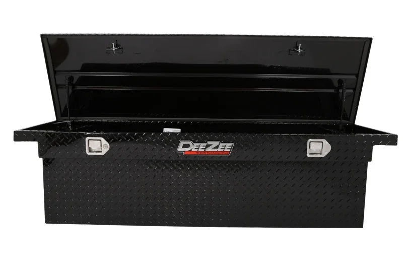 Deezee Universal Tool Box - Red Crossover - Single Lid Black BT (Deep Low) - Additional View 7