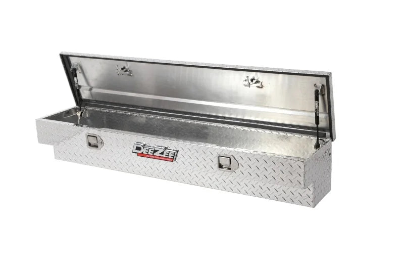 Deezee Universal Tool Box - Red Side Mount BT Alum 60In - Main Product View