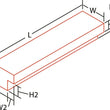 Load image into Gallery viewer, Deezee Universal Tool Box - Red Side Mount BT Alum 60In - Installation View