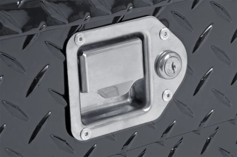 Deezee Universal Tool Box - Service Parts Locking Latch - Side View