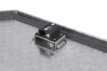 Load image into Gallery viewer, Deezee Universal Tool Box - Specialty 45 Degree Triangle BT Alum - Back View