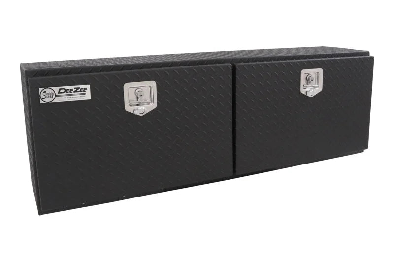 Deezee Universal Tool Box - Specialty 60In Topsider Black BT Alum (Txt Blk) - Main Product View