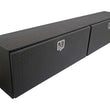 Load image into Gallery viewer, Deezee Universal Tool Box - Specialty 60In Topsider Black BT Alum (Txt Blk) - Side View