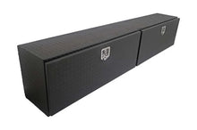 Load image into Gallery viewer, Deezee Universal Tool Box - Specialty 60In Topsider Black BT Alum (Txt Blk) - Side View
