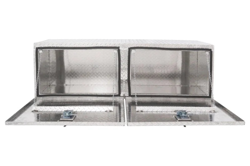 Deezee Universal Tool Box - Specialty 60In Topsider BT Alum - Installation View